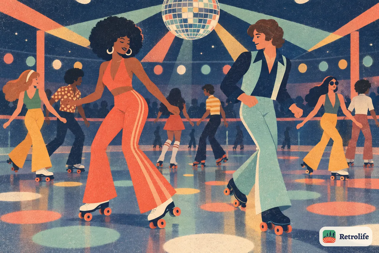 Roller skates and glittering disco lights fill dance floors across the country.