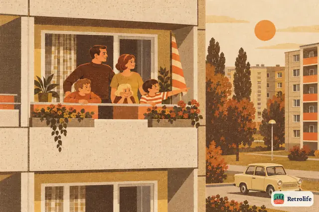 Three children in the GDR