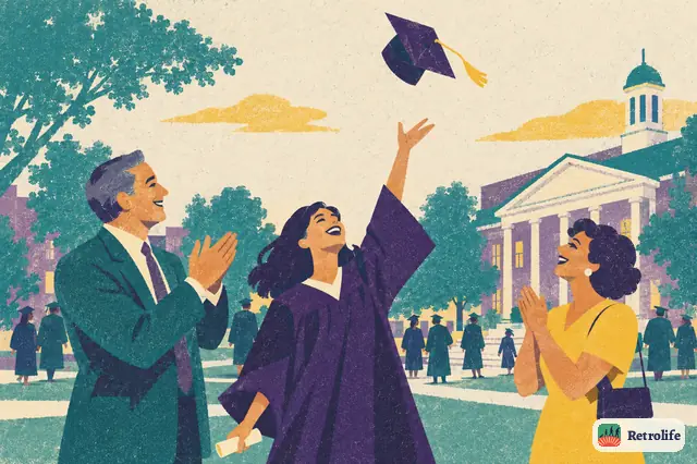 The first in the family with a degree