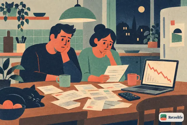 A global financial crisis shakes the banks and makes savers nervous.