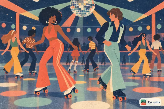 Roller skates and glittering disco lights fill dance floors across the country.