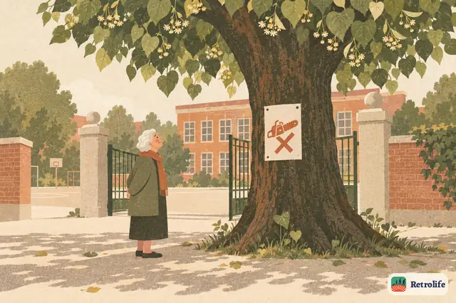 The linden by the school was saved