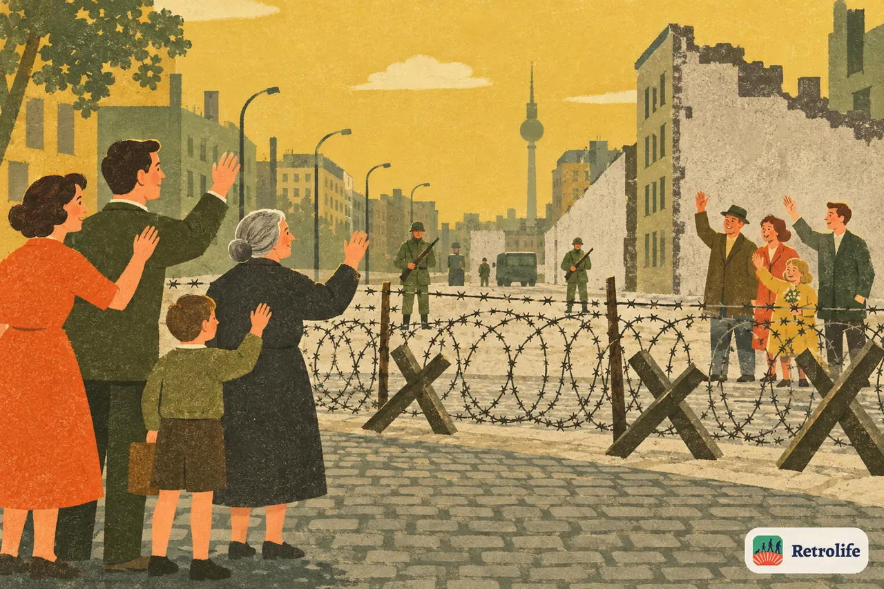 August 1961. Eine Mauer quer durch die Stadt