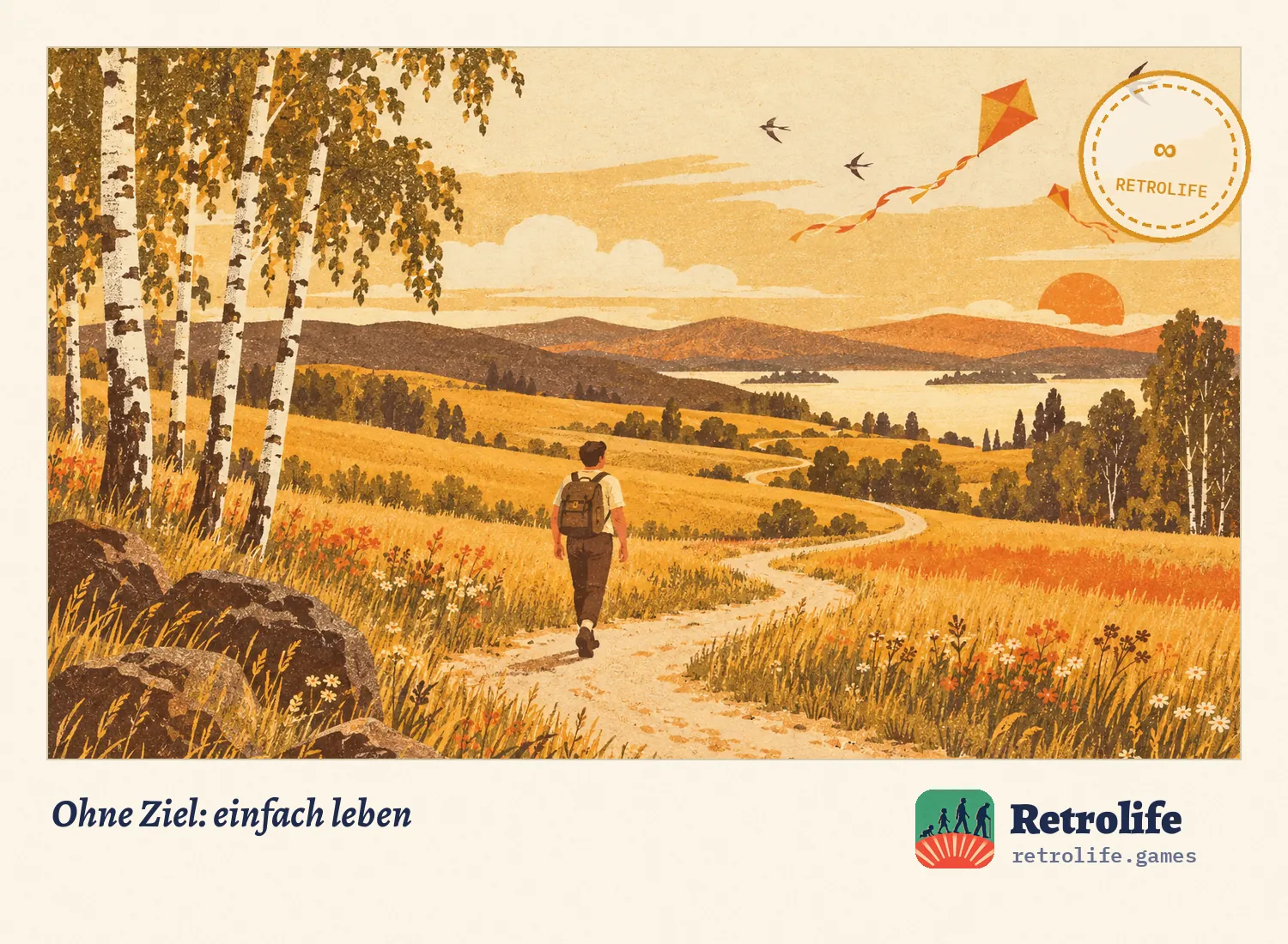Ohne Ziel: einfach leben