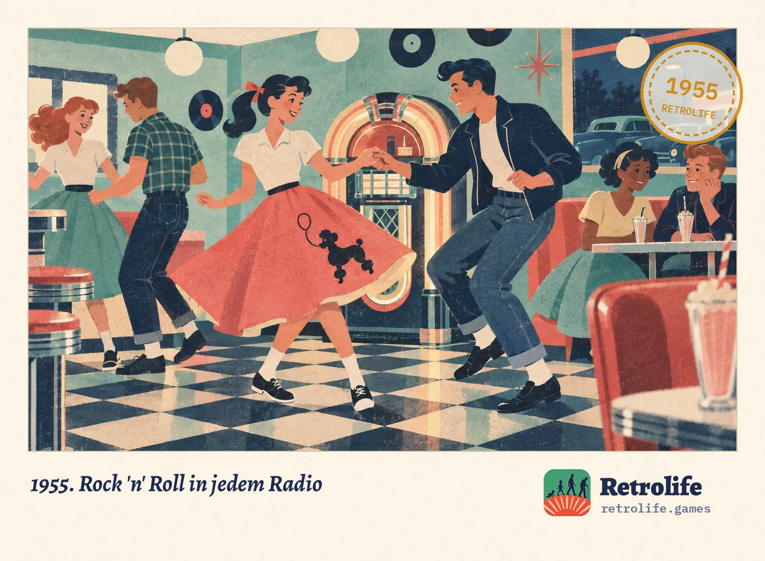1955. Rock 'n' Roll in jedem Radio